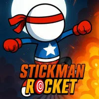  Stickman Rocket 